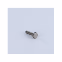 Vis métaux Tête hexagonale TH M2.5X7 Acier brut Autre références : 3663072096059