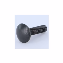 TRCC JAPY tête ronde collet carré M5X20 Filetage total Acier zingué noir Autre références : 3617501202016 VI00053 9VISS0651 3 ...