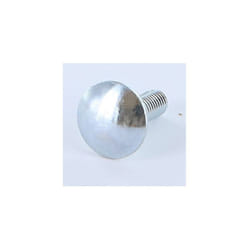 Trcc japy tête ronde collet carré M6X20 Filetage total Acier zingué-1 piece