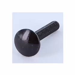 TRCC JAPY tête ronde collet carré M6X45 Filetage total Acier zingué noir Autre références : 3473571370440 8606 35 0270A06045  ...