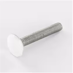 TRCC JAPY tête ronde collet carré M7X65 Pas de 100 Filetage total Aluminium RAL9016 blanc signalisation 30% Autre références ...
