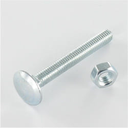 Vis Express - Boulon (vendu avec Ecrou) trcc japy tête ronde collet carré M12X160 Filetage total Acier zingué-1 pièce