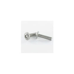 Vis métaux Tête ronde large Hexagonal creux Embase collerette Clé de 6 HC6 M8X18 Classe 10.9 Acier zingué-1 pièce