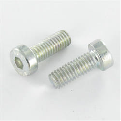 Vis métaux chc btr Clé de 4 HC4 M6X25 Filetée sur 25 Classe 10.9 Tête basse Acier zingué-1 piece