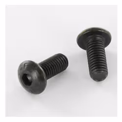 Vis métaux BHC (Tête Bombée Hexagonal creux) M8X16 Filetage total Classe 10.9 Clé de 5 HC5 Acier zingué noir Autre références ...