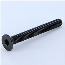 Vis Express - Vis métaux fhc tête fraisée empreinte hexagonale creuse M6X50 Filetée sur 50 Clé de 4 HC4 Acier zingué noir-1 piece