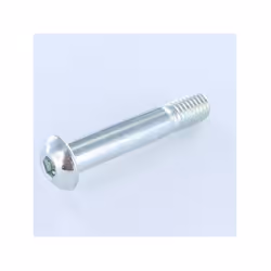 Vis métaux BHC (Tête Bombée Hexagonal creux) M5X30 Filetage partiel Classe 10.9 Clé de 3 HC3 Acier zingué Autre références :