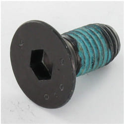 Vis métaux fhc tête fraisée empreinte hexagonale creuse M12X25 Filetage total t.aff Classe 10.9 Clé de 8 HC8 Acier-1 piece