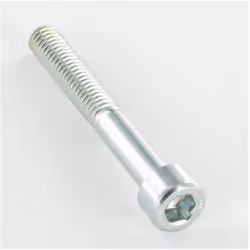 Vis métaux CHC BTR M6X90 Filetée sur 24 Classe 8.8 Clé de 5 HC5 Acier zingué Autre références : 3617501155169 A020038 VI-ZTCH ...