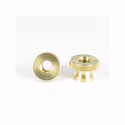Ecrou Moletée Laiton M4 10X7 EMM Autre références : 3617500731012 QC0877 DF/0095 A701016