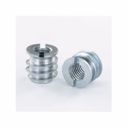 Insert fileté bois fendu 13X13 M6 Acier zingué Autre références : 3663072117099 PR383 300268