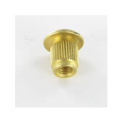 Vis Express - crou Relieur Moletée Laiton M8 Diamètre de tête: 20 Longueur sous tête 16-1 piece