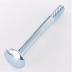 Vis métaux Poelier tête ronde large Tête ronde large Sans EMPR 12X120 Filetée sur 30 Classe 8.8 Acier zingué Autre références ...