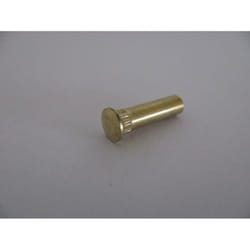 Crou Relieur Tête fraisée bombée tfb Moletée M4X13 5X20 Laiton-1 piece