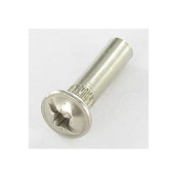 Ecrou Relieur Pozi et fendu M4X15 5X20 Acier nickelé-1 piece