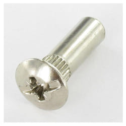 Ecrou Relieur pozi et fendu 8X25 M6X15 ac. Acier nickelé-1 piece