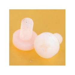 Vis Express - Vis métaux Tête cylindrique large tcl Phillips M6X10 Nylon Naturel-1 piece