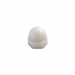 Écrou Borgne Nylon M6 RAL9016 blanc signalisation Autre références : 3663072128781 13079 000AR807