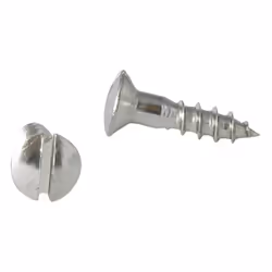 Vis bois Inox A2 Tête fraisée bombée TFB Fendue 4X16 Autre références : 623014X16 1820006