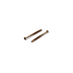 Vis terrasse Tête fraisée bombée tfb torx T25 5X50 Inox A4 Brun-1 piece