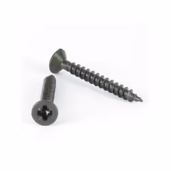 VBA Vis bois agglo Inox A2 Noir Tête fraisée TF Pozi 3.5X30 Autre références : 3617500417398 VS8224