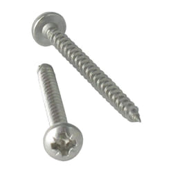 Vis Express - Vis bois et agglomeré vba Inox A2 Tête ronde tr Pozi 4X10-1 piece