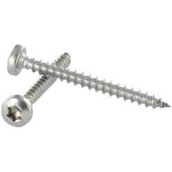 Vis Express - vba Vis bois agglo Inox A2 Tête ronde tr 3X25 Filetée sur 17 torx T10-1 piece