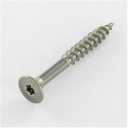 Vba Vis bois agglo Inox A2 Tête fraisée tf 4X40 Filetée sur 24 torx T20-1 pièce