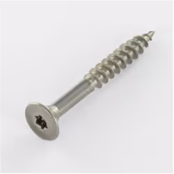 VBA Vis bois agglo Inox A2 Tête fraisée TF 4X60 Filetée sur 36 TORX T20 Autre références : 3617500285249 VIB4X60 VI091 0FIX30 ...