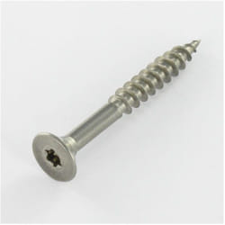 Vba Vis bois agglo Inox A2 Tête fraisée tf 6X120 Filetée sur 70 torx T25-1 pièce