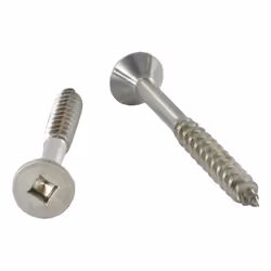 VBA Vis bois agglo Tête fraisée TF Carré 5X50 Filetée sur 30 Inox A2 Autre références : 62313 211257
