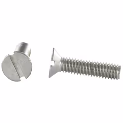 Vis métaux Inox A2 Tête fraisée TF Fendue M4X10 Autre références : 622084X10 X950977.00 74004010 VISTF4X10INO 0VITFF410 VIS00 ...