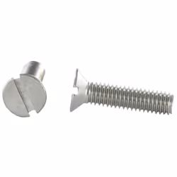 Vis métaux Inox A2 Tête fraisée TF Fendue M4X45 Autre références : 622084X45 MA100228 09264