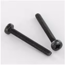 Vis métaux Inox A2 Tête cylindrique large TCL Pozi N°1 M3X20 Noir Autre références : 3617500254450 OC.VSM180