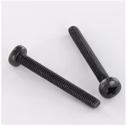 Vis métaux Inox A2 Tête cylindrique large Tête cylindrique bombée large TCBL Pozi 1 M3X25 Noir Autre références : 36630721485 ...