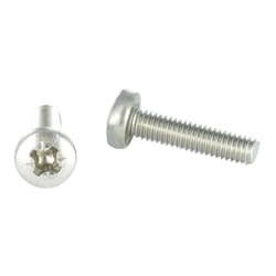 Vis Express - Vis métaux Inox A2 Tête cylindrique bombée tcb Pozi 2 M4X10 Diamètre de tête: 7 CHANF-1 piece
