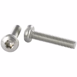 Vis métaux Tête cylindrique large TCL Inox A2 M5X20 TORX T25 Autre références : 3617500398635 002327975 00999202
