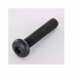 Vis métaux Tête cylindrique large Tête cylindrique bombée large TCBL Inox A2 M5X25 Noir TORX T20 Autre références : 366307214 ...