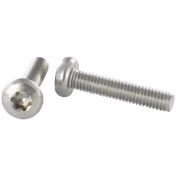 Vis métaux Tête cylindrique large TCL Inox A2 M6X50 TORX T30 Autre références : 3617500319753 002328035