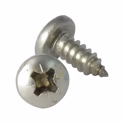 Vis tôle Inox A2 Tête cylindrique large TCL Pozi 4.2X9.5 Autre références : 624054,2X9,5 b0419924 VISTCBL49.5A VISTOLP04/9 71 ...