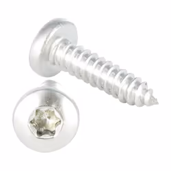 Vis tôle Tête cylindrique large TCL 4.8X70 Inox A2 TORX T25 Autre références : 79812048 70 2510106 232300 232300 CP0615 48393 ...