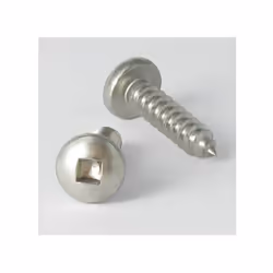 Vis tôle Tête cylindrique TC Carré 4.8X19 Empreinte carré 2 Inox A2 Autre références : 3663072152885 212241 79814819ZA2