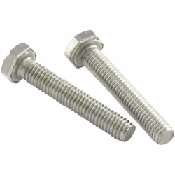 Vis métaux Inox A2 Tête hexagonale TH M24X40 Autre références : 6210124X40