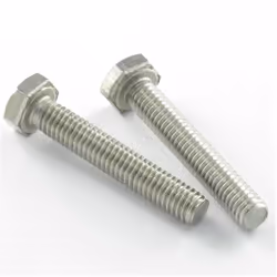 Vis métaux Inox A2 Tête hexagonale TH M6X80 Autre références : 621016X80 H10680 130921 INOX933680 7724630 CQVV070 1606000892  ...