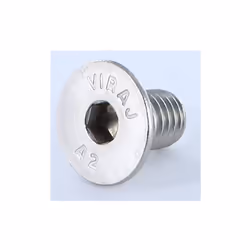 Vis métaux Inox A2 FHC tête fraisée empreinte hexagonale creuse Clé de 6 HC6 M10X20 Filetage total Autre références : 6220310 ...