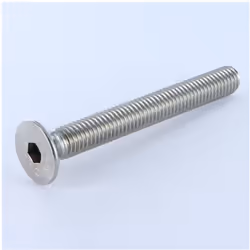 Vis métaux Inox A2 FHC tête fraisée empreinte hexagonale creuse Clé de 6 HC6 M10X120 Filetage total Autre références : 106422 ...