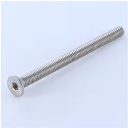 Vis métaux Inox A2 FHC tête fraisée empreinte hexagonale creuse Clé de 3 HC3 M5X60 Filetage total Autre références : 36630721 ...