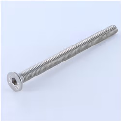 Vis métaux Inox A2 FHC tête fraisée empreinte hexagonale creuse Clé de 3 HC3 M5X80 Filetage total Autre références : 622035X8 ...