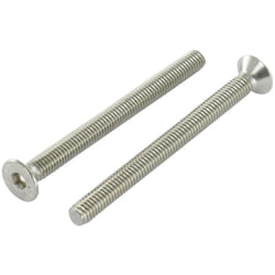 Vis métaux Inox A2 fhc tête fraisée empreinte hexagonale creuse Clé de 5 HC5 M8X110 Filetage total-1 piece