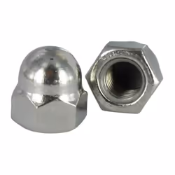 Ecrou Borgne Inox A2 M10 Autre références : 6260410 121518 EBI10 ECRBOR10 121518 121518 3121010 8649057 AR01192 2VIS1EC009 2B ...